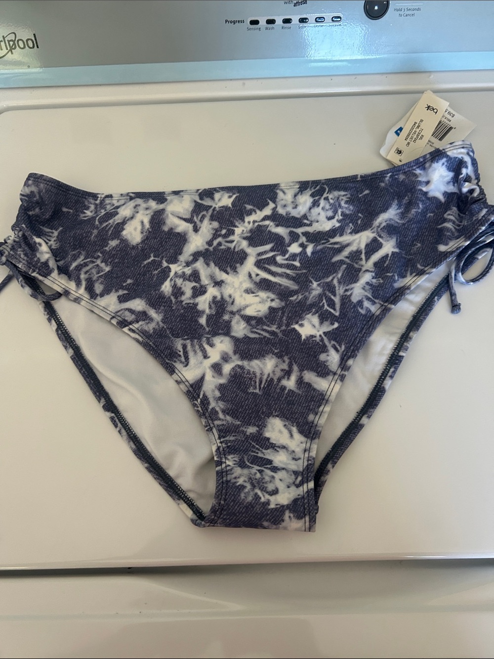 New True Craft Tie-Dye High-Waist full coverage Bikini Bottom XXL